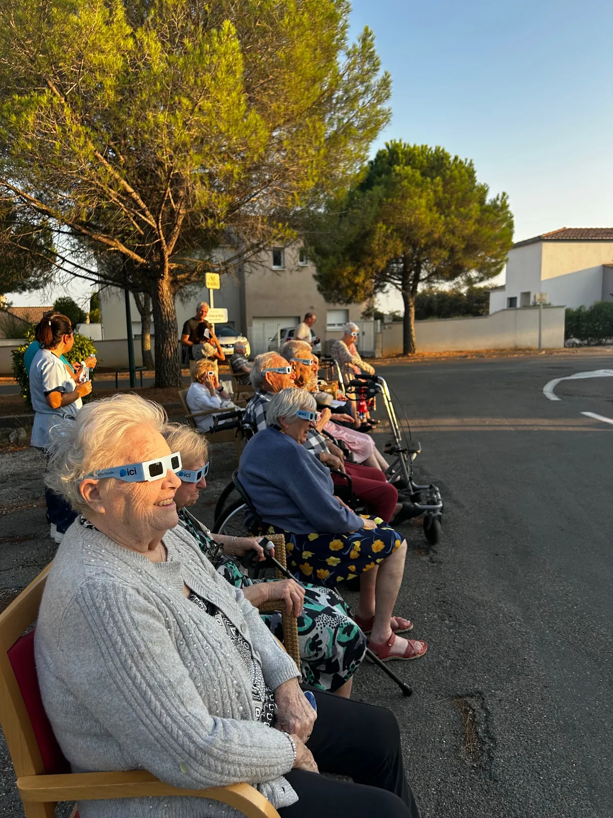 L'éclipse vue par nos résidents