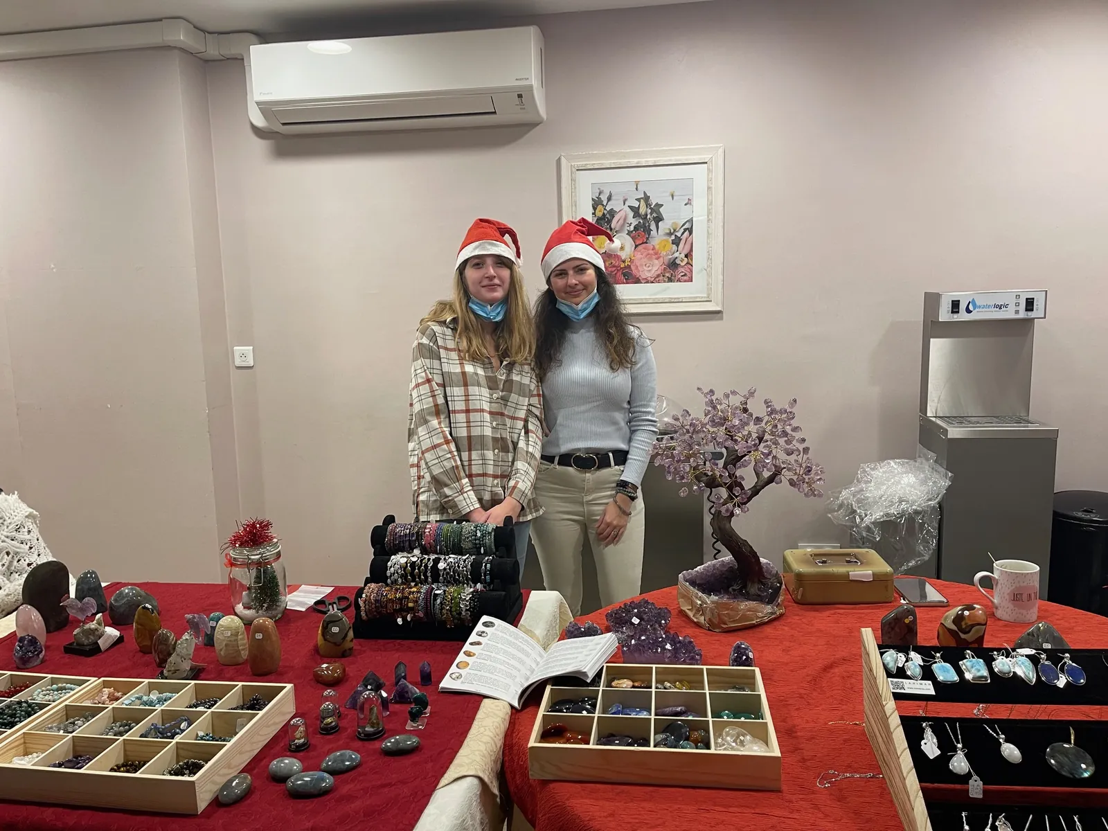 Un marché de Noël  chaleureux à la résidence Les Hautes Futaies 