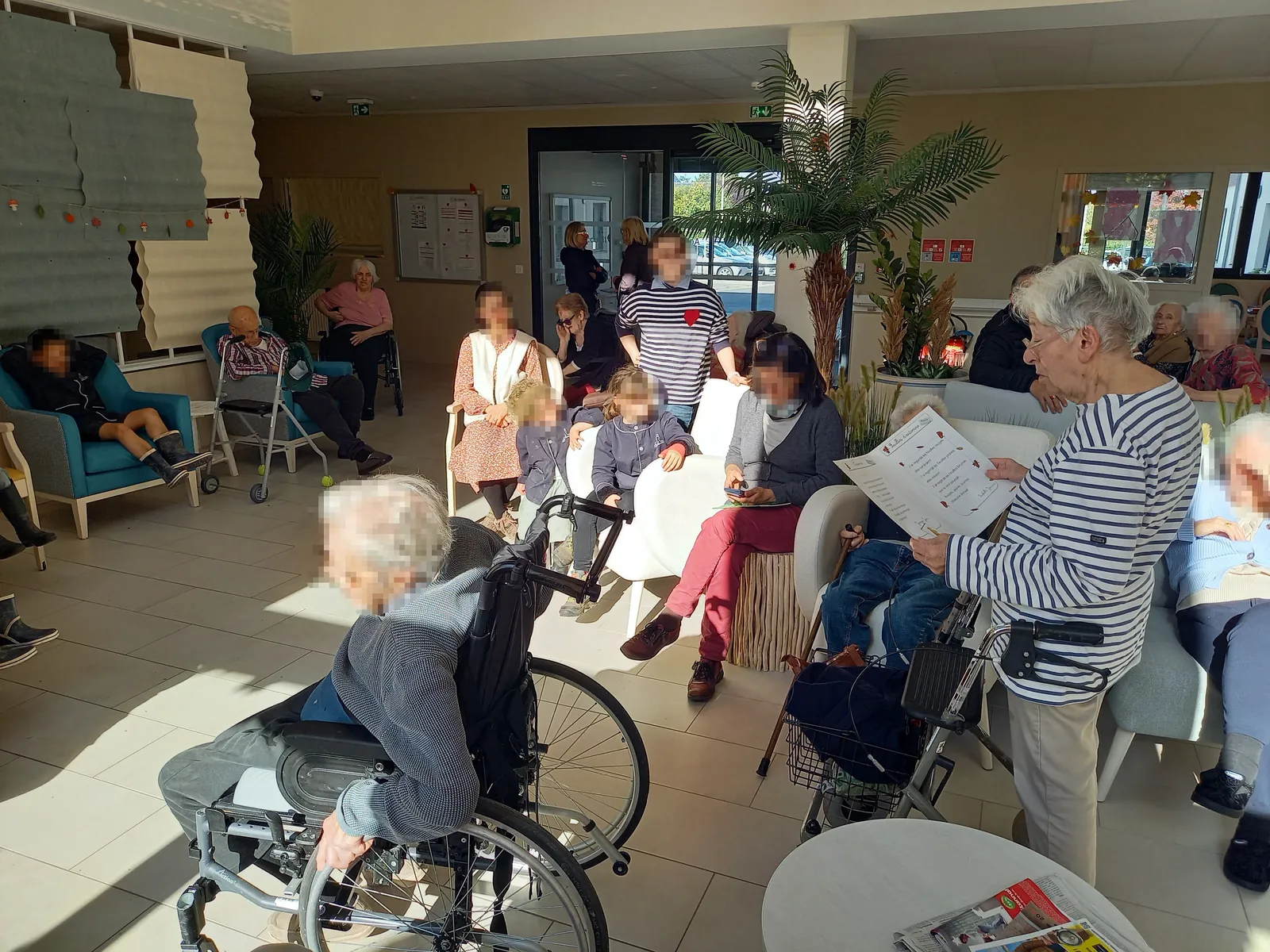 Rencontre intergénérationnelle !