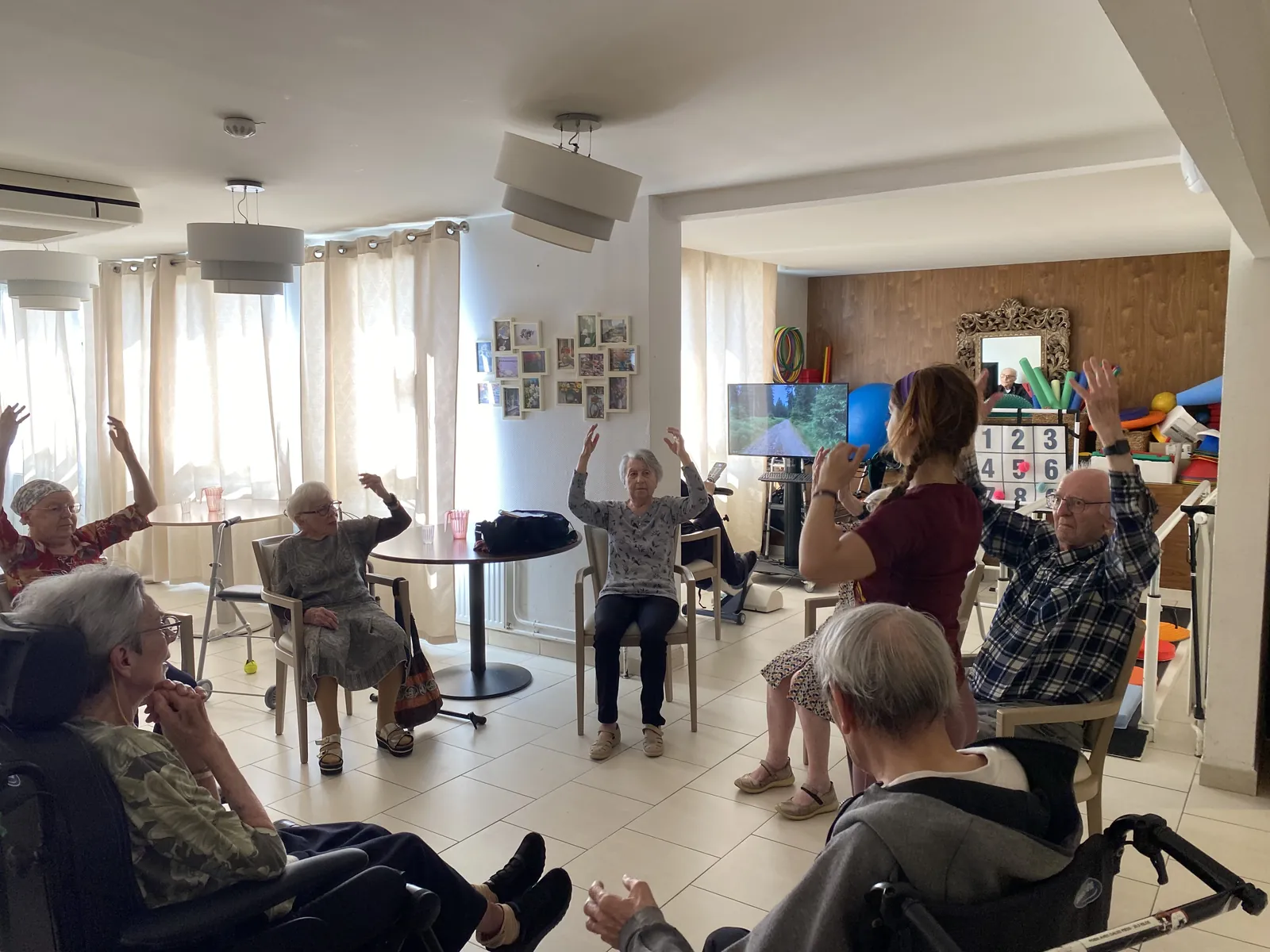 LE MERCREDI C’EST GYM DOUCE AUX MARINES