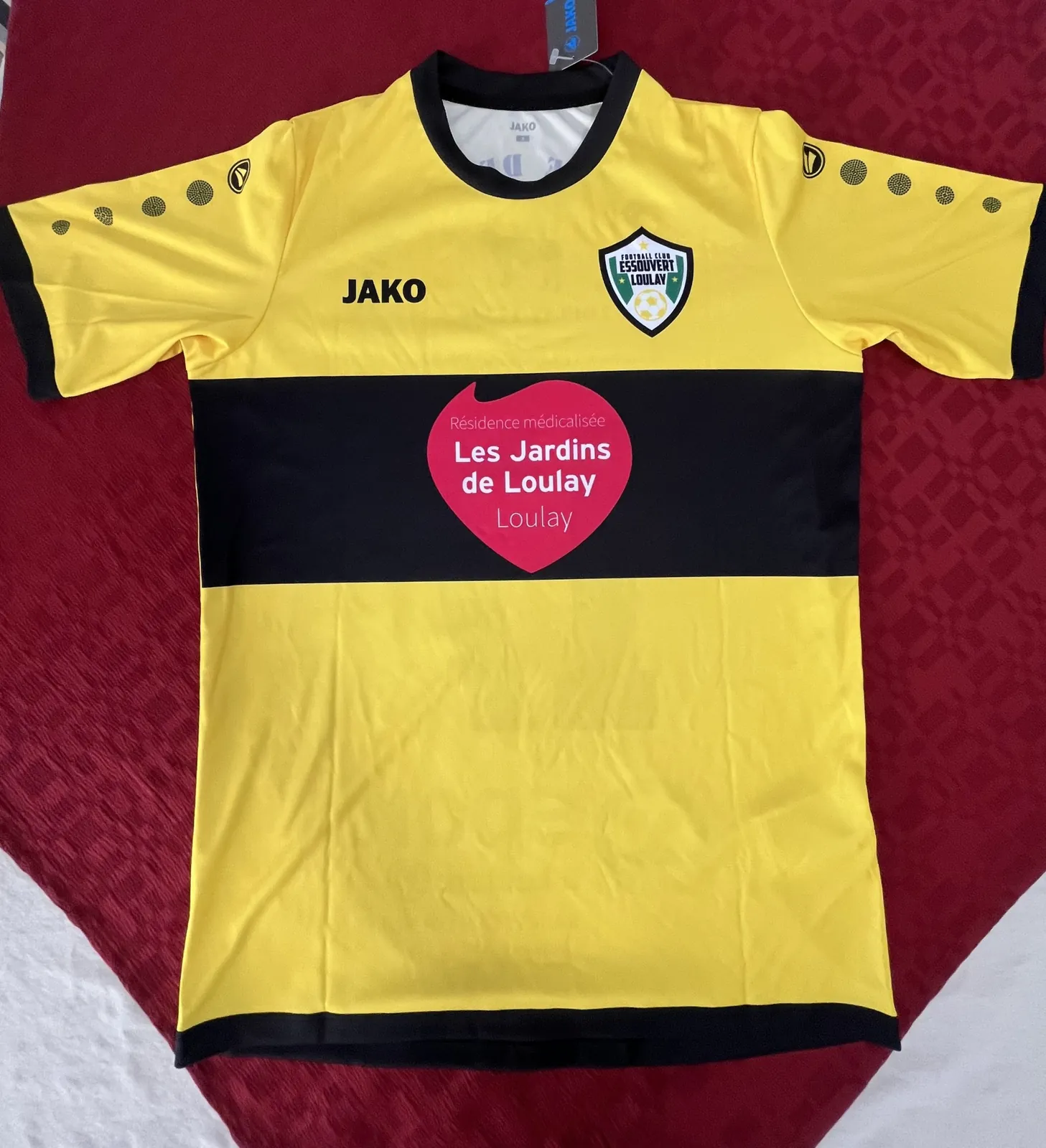 Remise de maillot FCEL - Match à domicile....