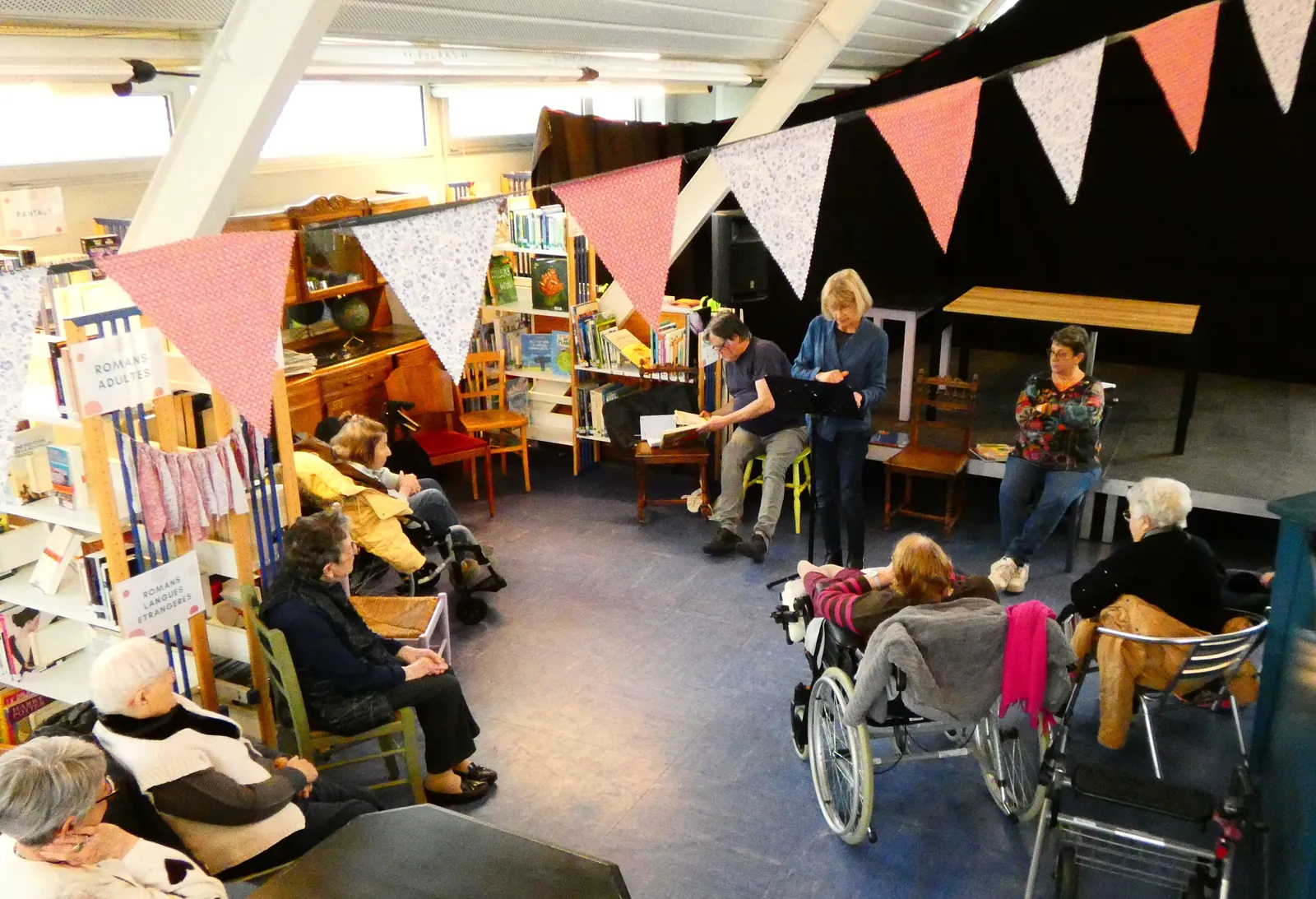 Atelier "Ecoute on lit"