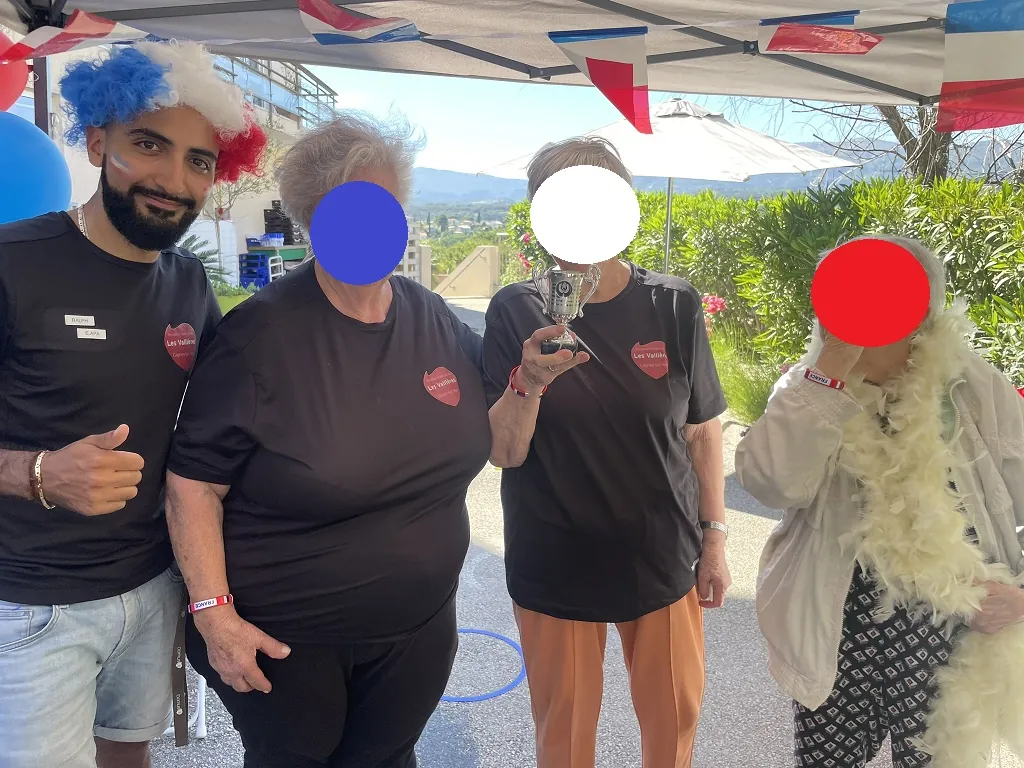 Une compétition de Jeux Olympiques Inter Ehpads 