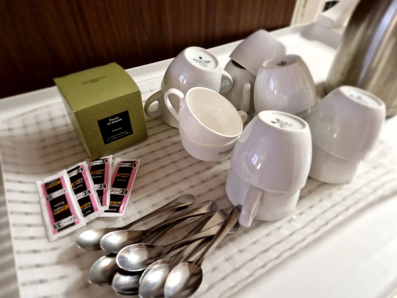 Une petite tisane après le dîner !