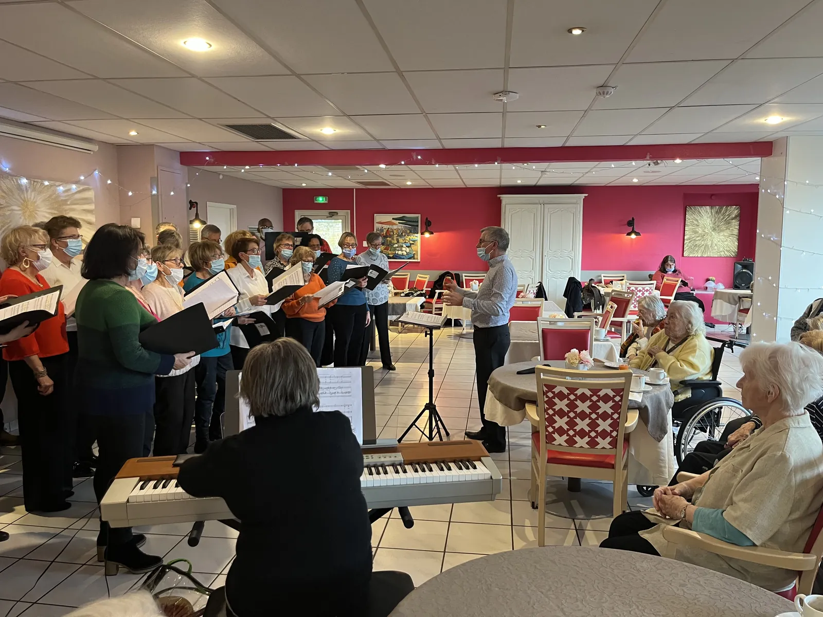 Les chants de noël tous en choeurs ! 