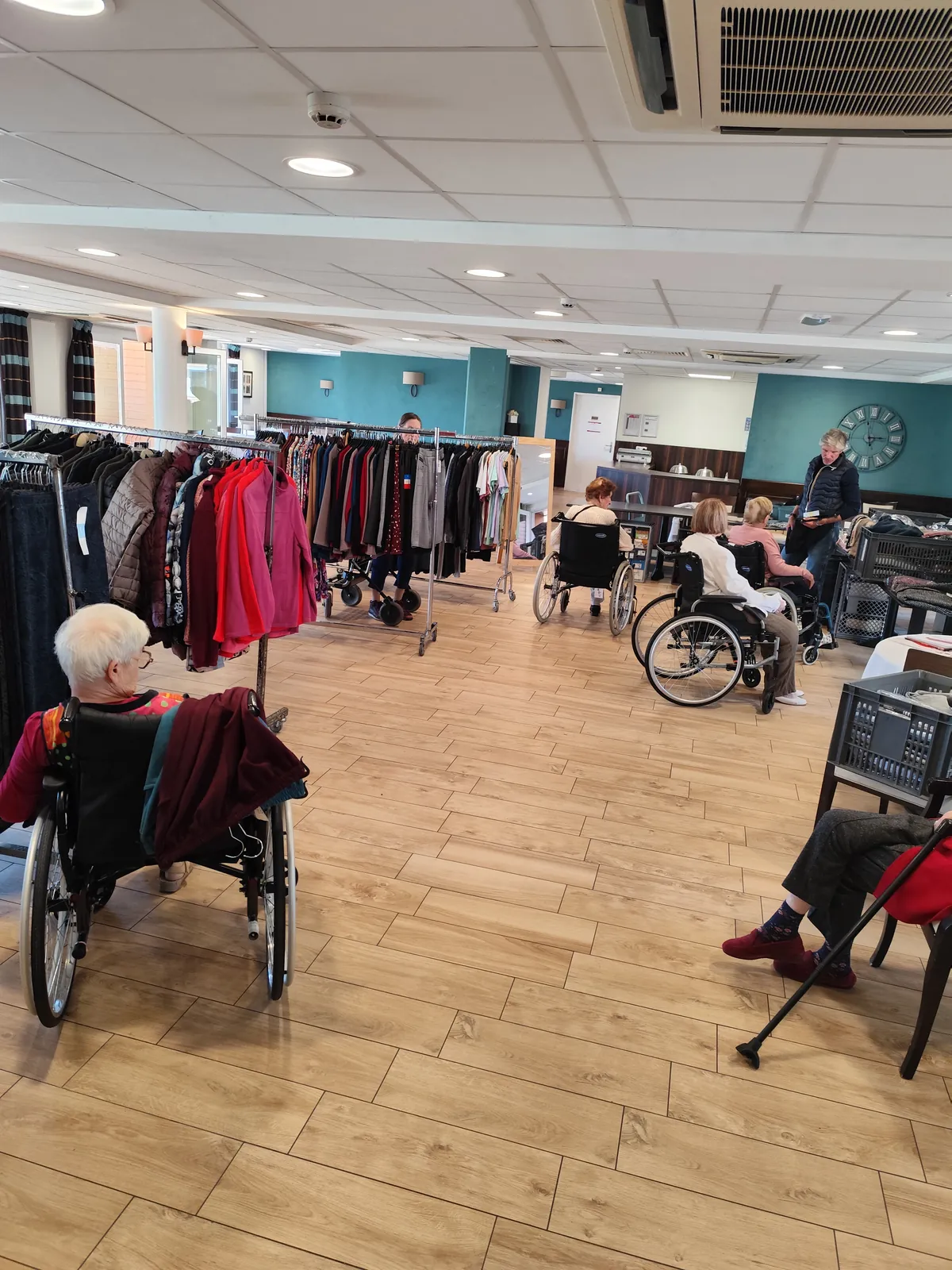 Vente de vêtements et chaussures 