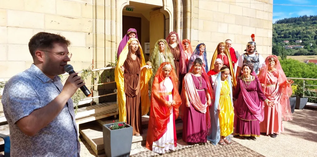 Défilé de mode à la Résidence : "Augustodunum"