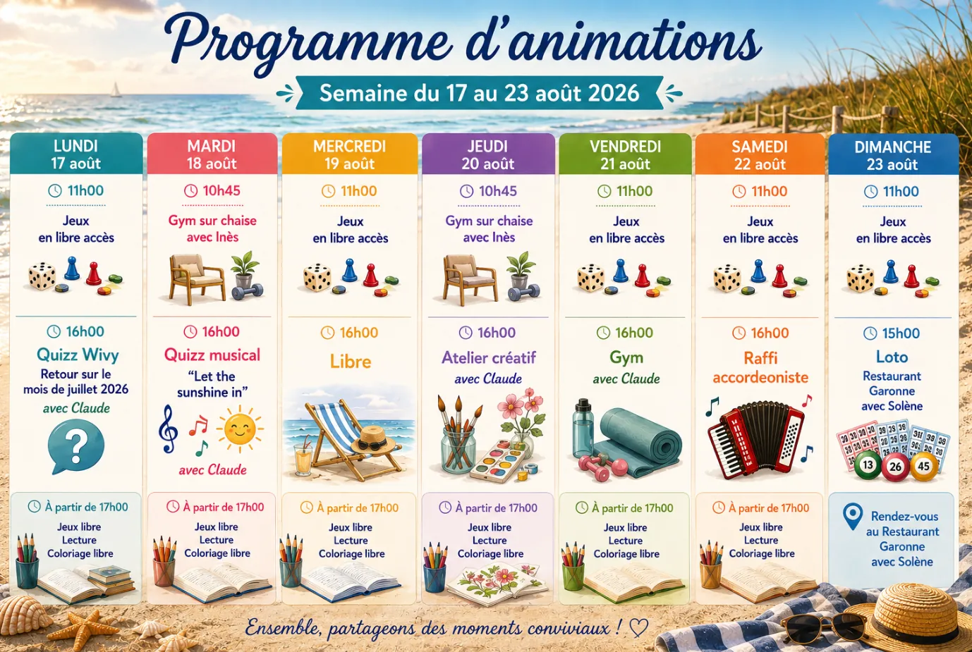 Un été actif !