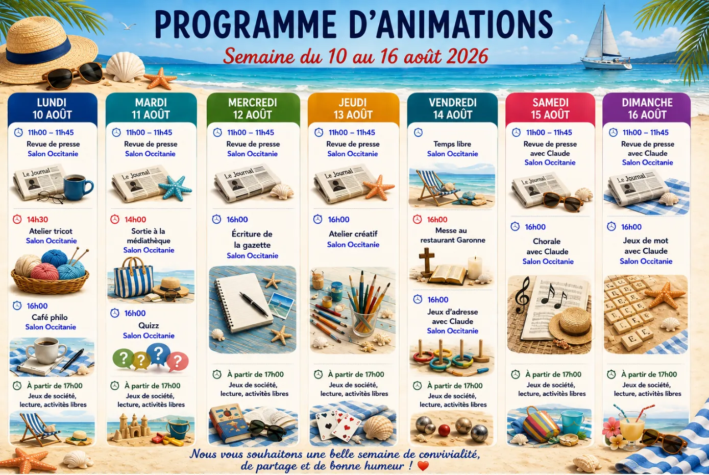 Un été actif !
