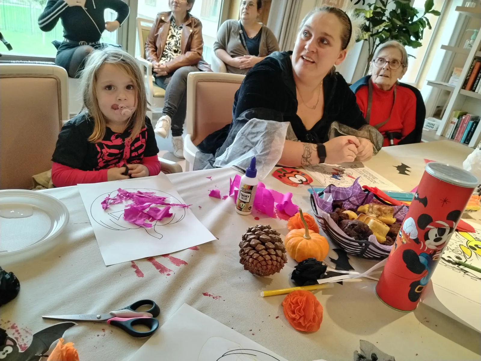 Retour sur notre journée d'Halloween intergénérationnelle