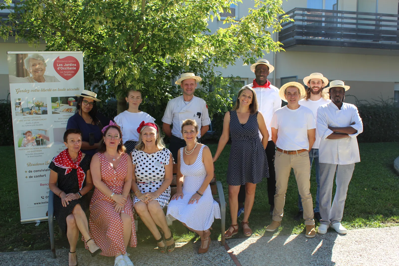 Notre résidence "Les Jardins d'Occitanie"  a célébré avec succès son 10 ème anniversaire