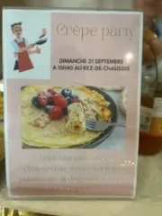 CRÊPES PARTIE A LA RÉSIDENCE LES JARDINS D'EPINAY