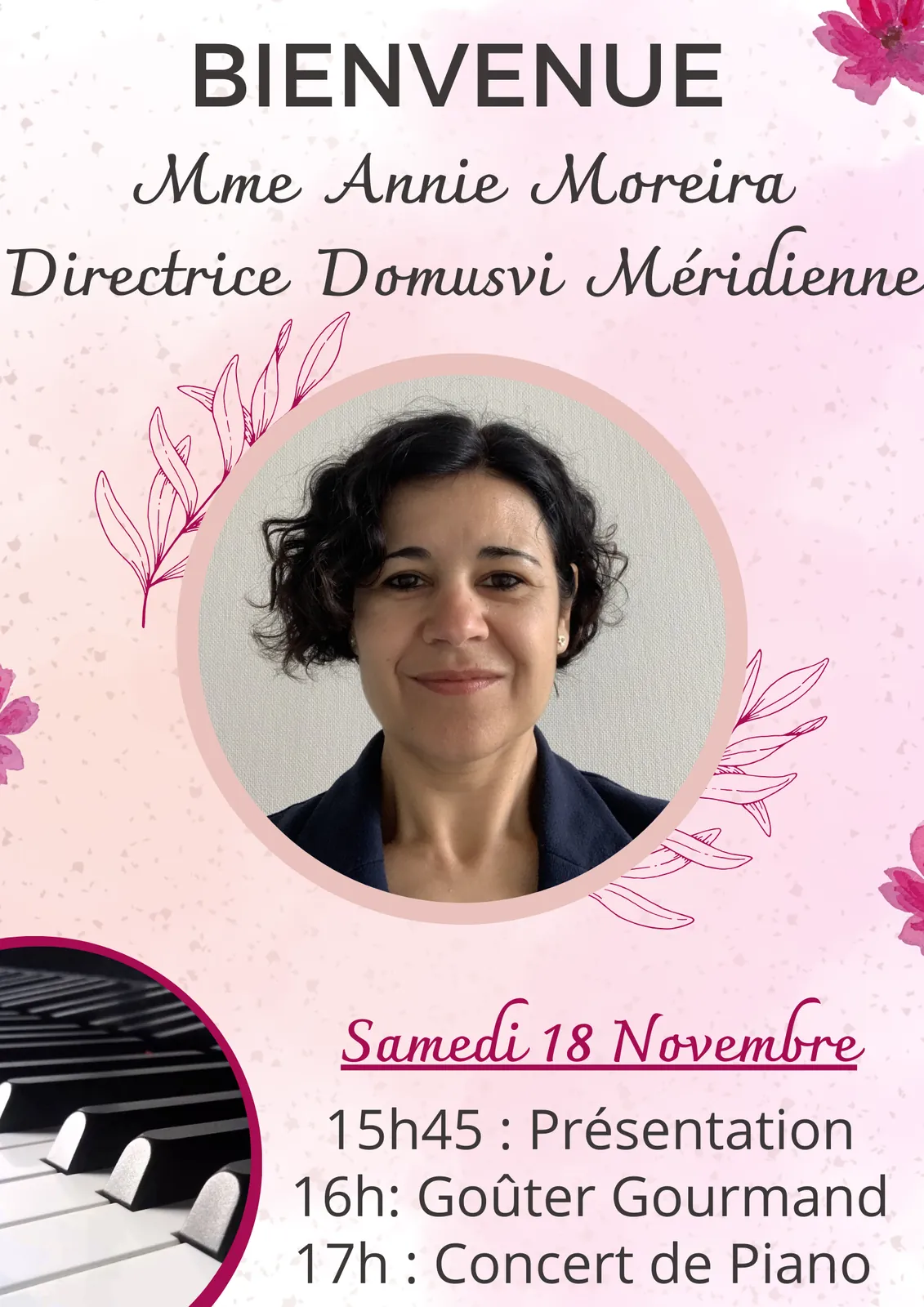 Bienvenue à notre nouvelle directrice ! 