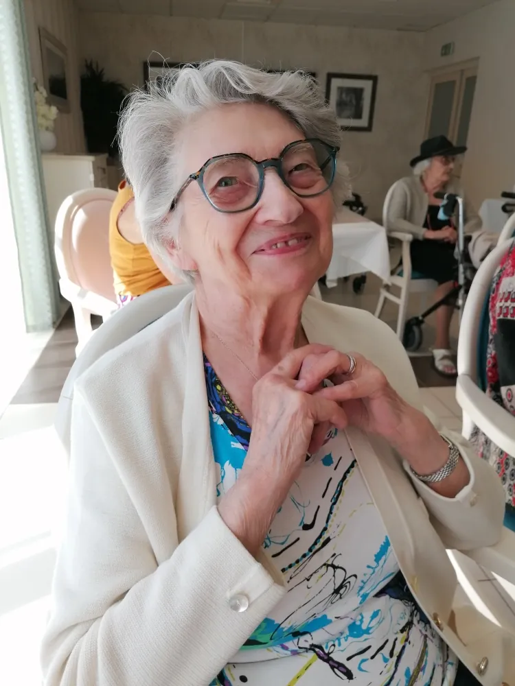 Betty Seymour, gardienne du bonheur à la résidence médicalisée Les Tourterelles d'Esbly 
