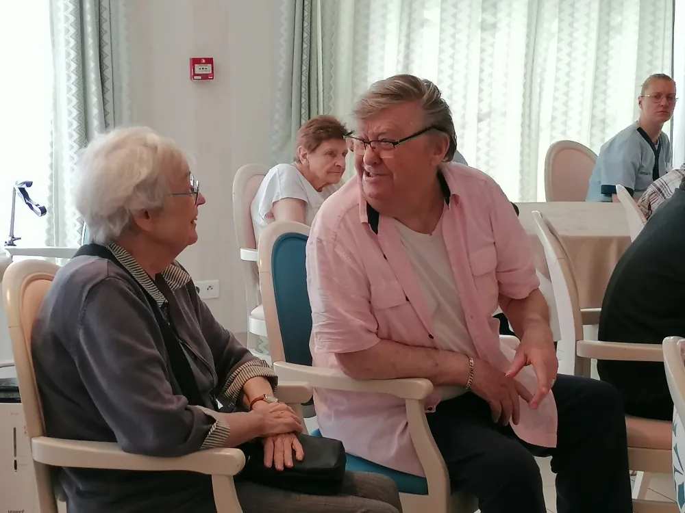 Betty Seymour, gardienne du bonheur à la résidence médicalisée Les Tourterelles d'Esbly 