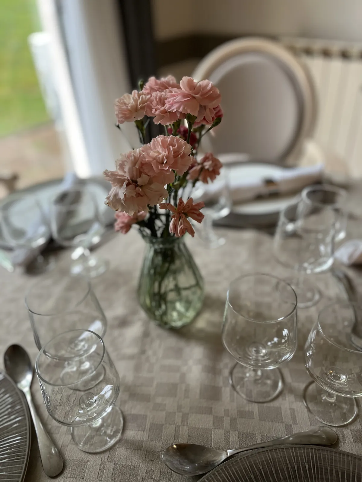 Des fleurs pour orner le restaurant !