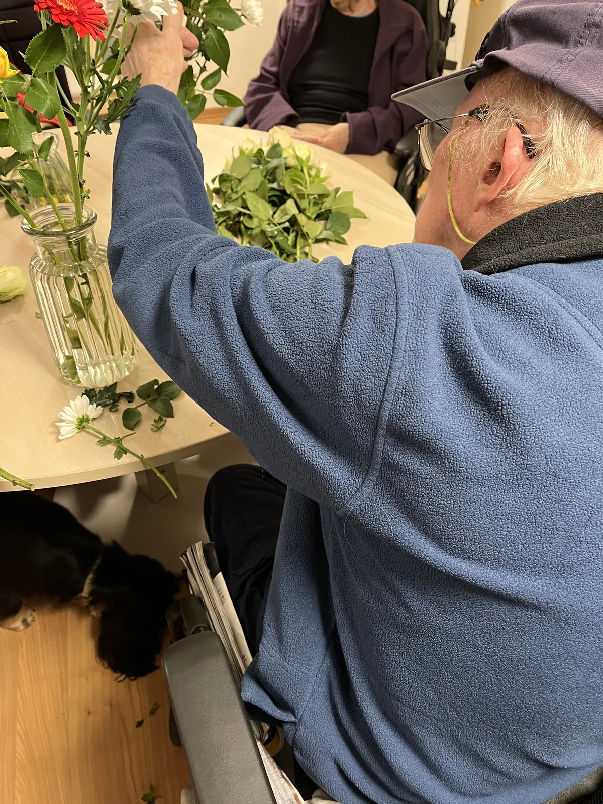 Des fleurs pour orner le restaurant !