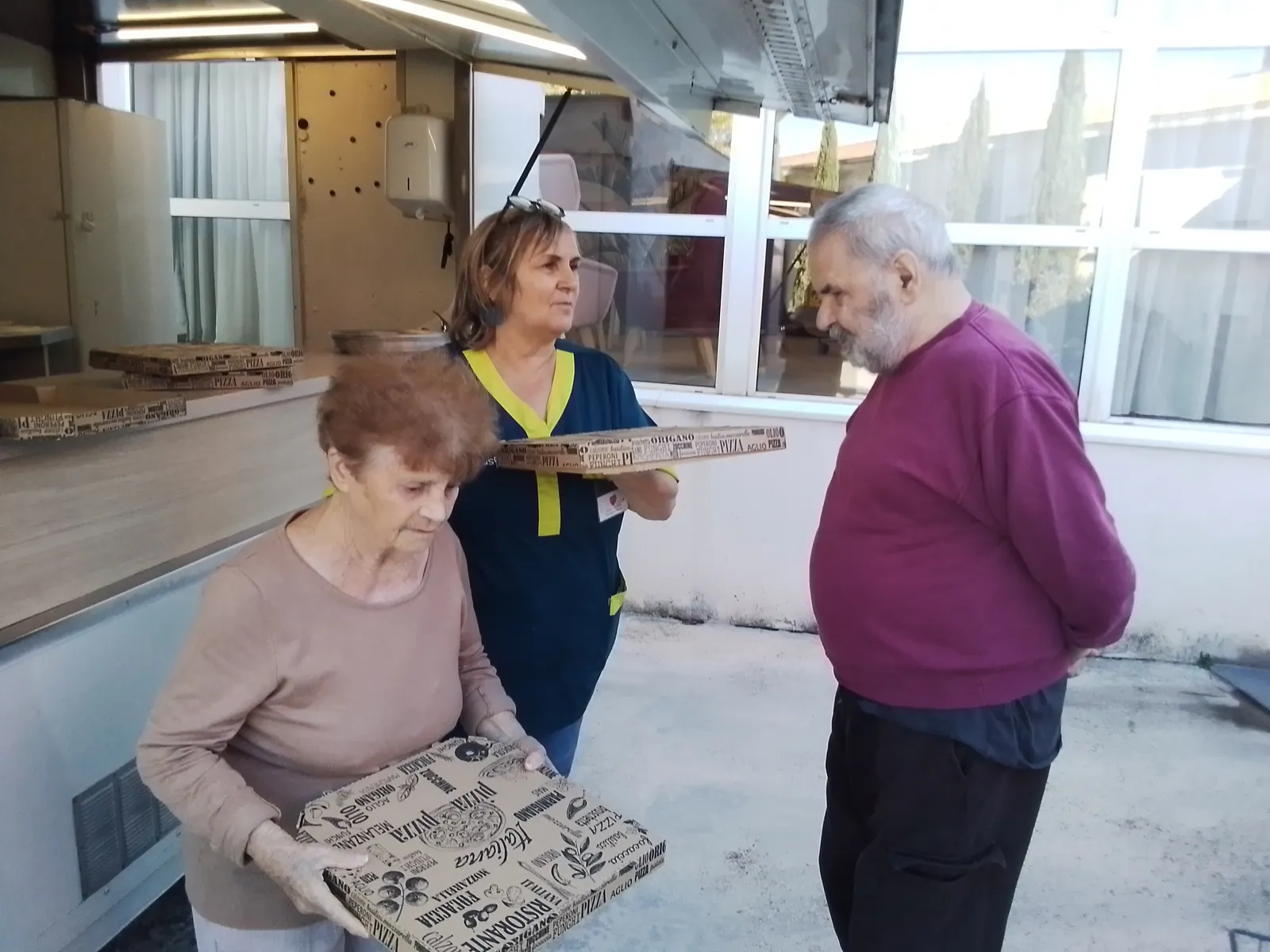 Pizzaiolo sur place 