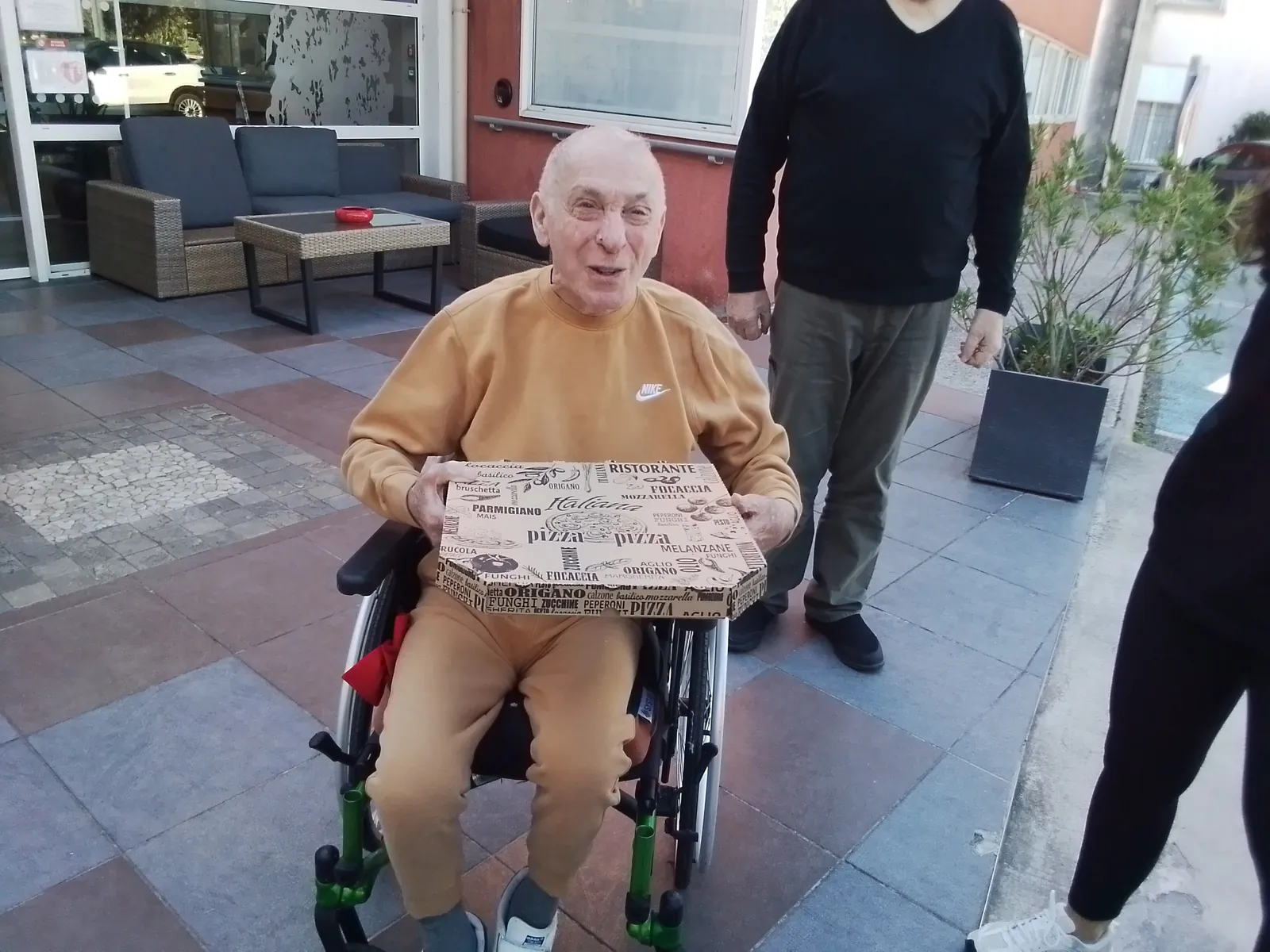 Pizzaiolo sur place 