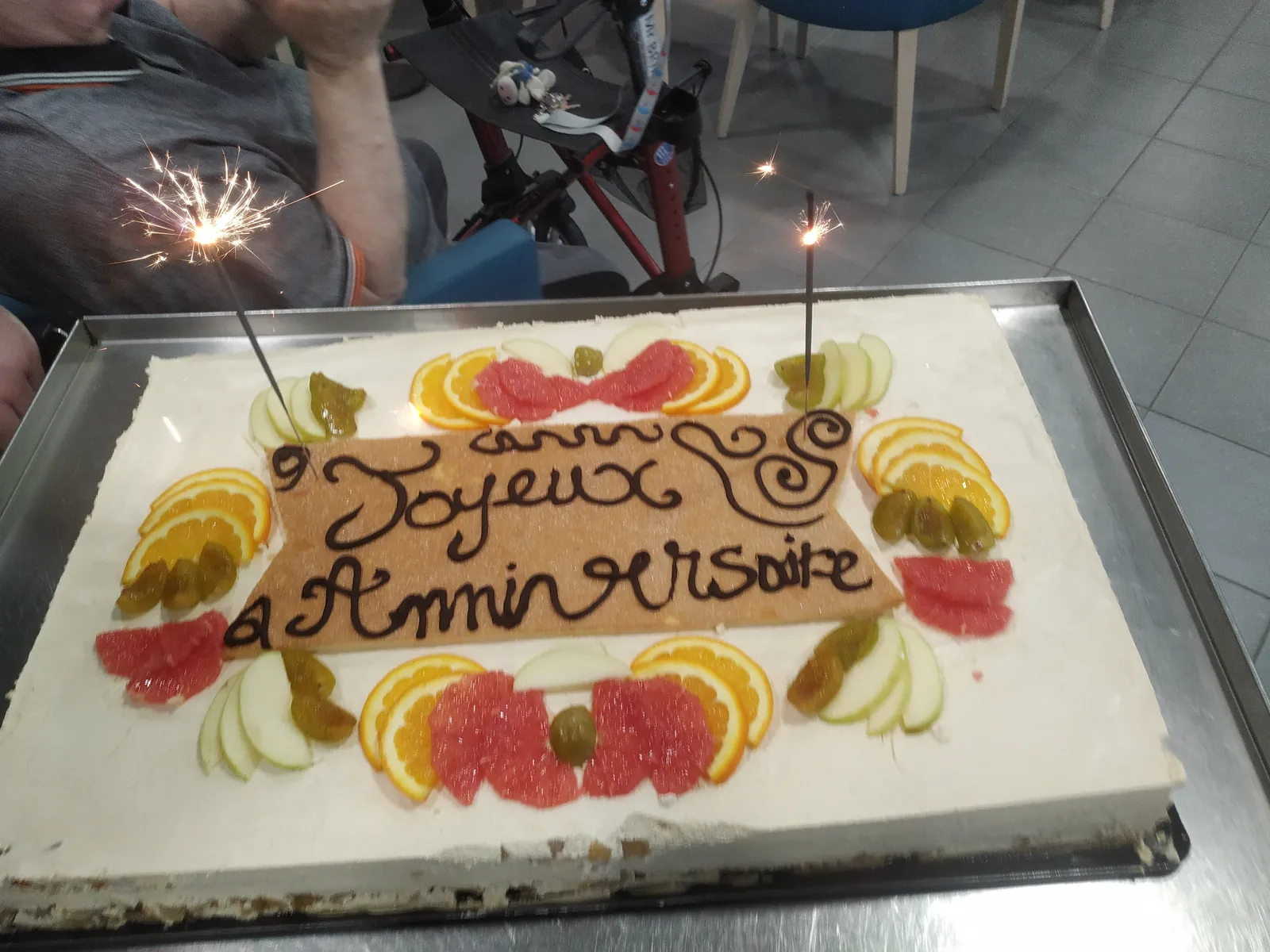 Les anniversaires des résidents en chanson !