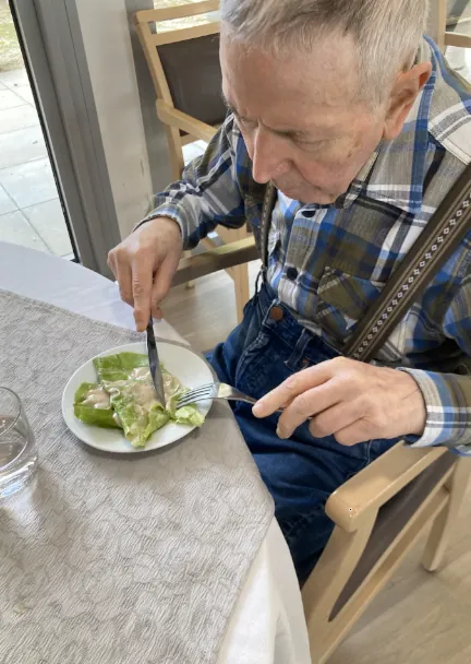 Le potager de l'Unité Protégée nous offre ses premiers trésors !