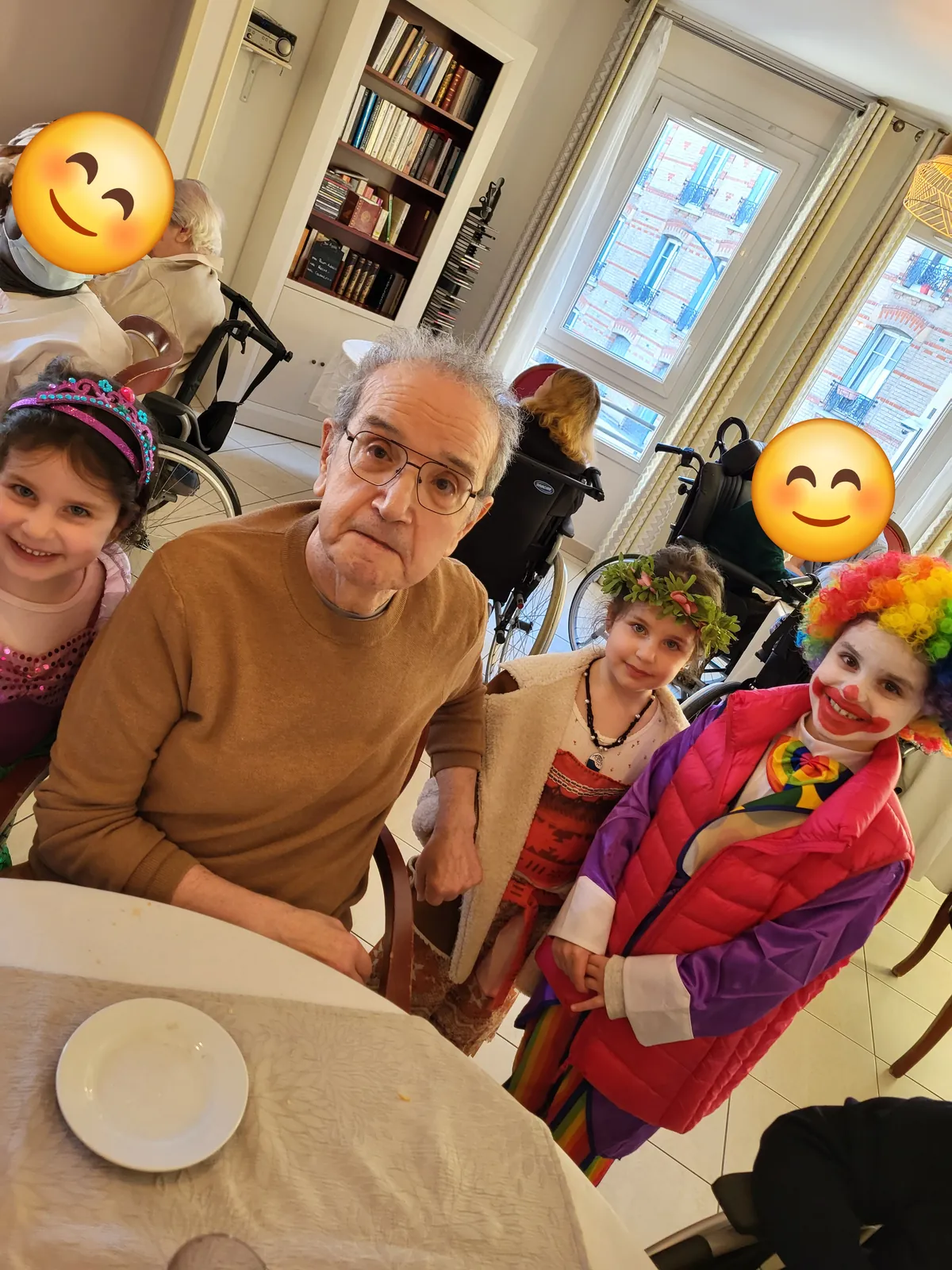 la fête de pourim à la résidence les Adrets 