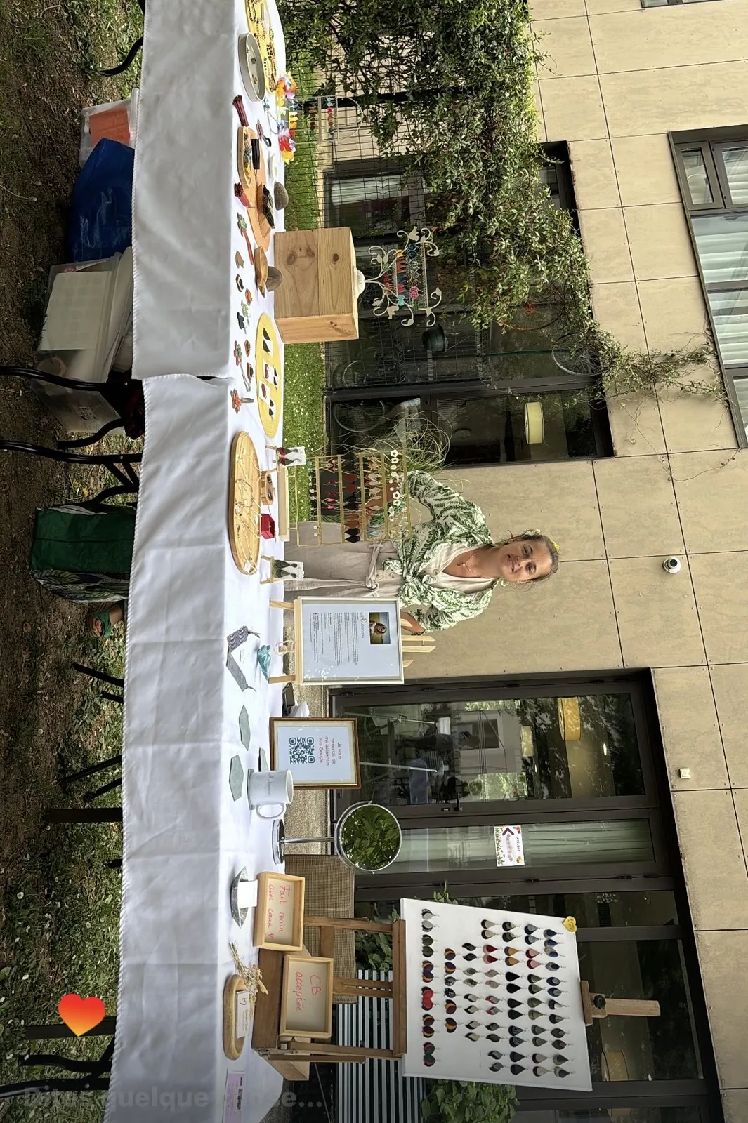Un beau succès pour notre Marché des Créateurs à la résidence 