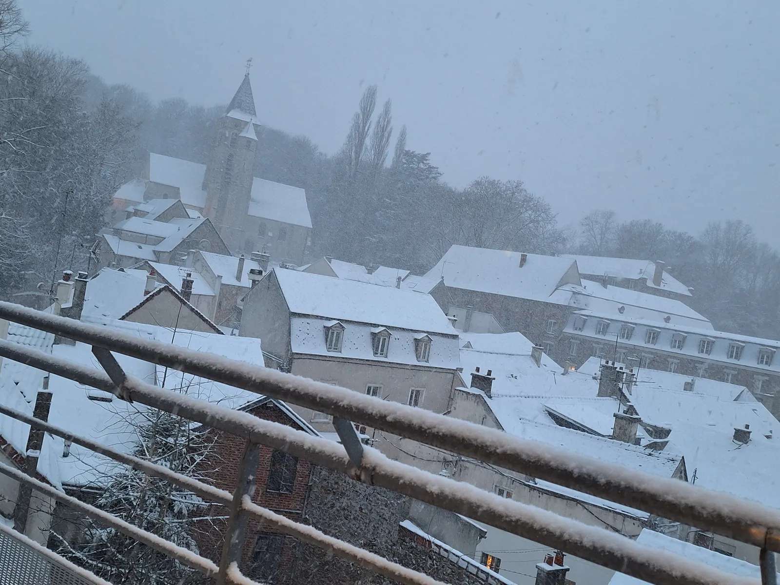 Retour en image sur ce paysage enneigé dé début janvier 2026 !