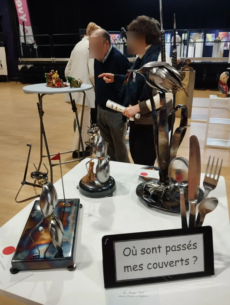 visite d'une exposition de peinture