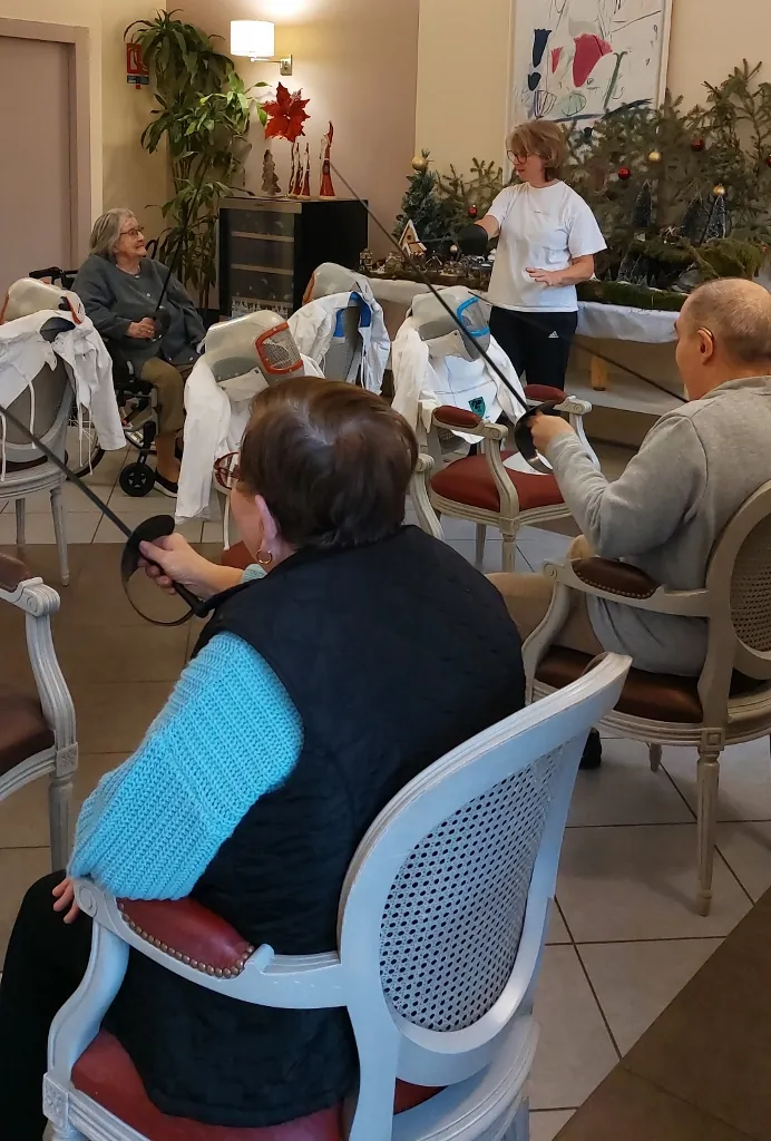 Atelier d'escrime