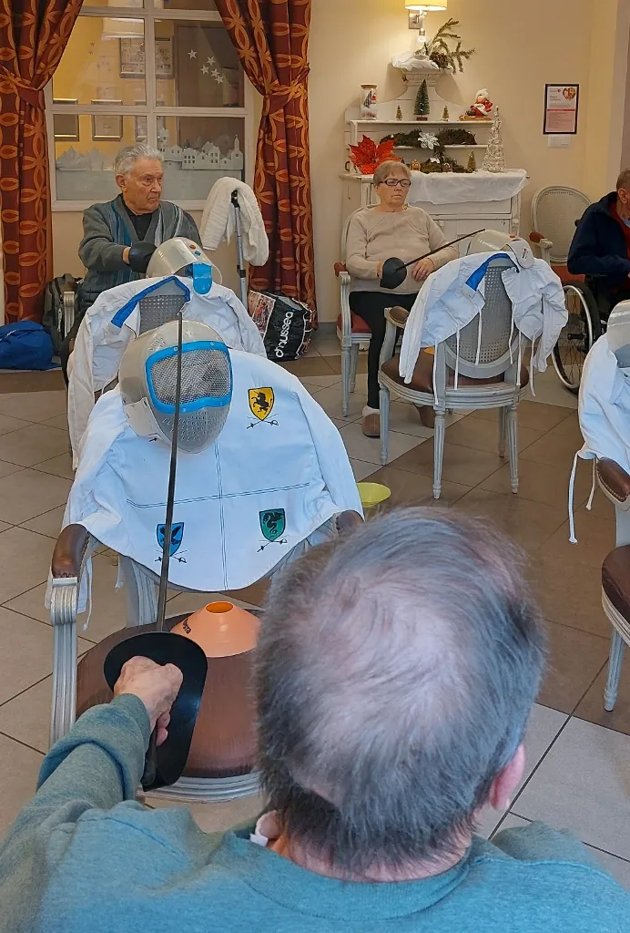 Atelier d'escrime