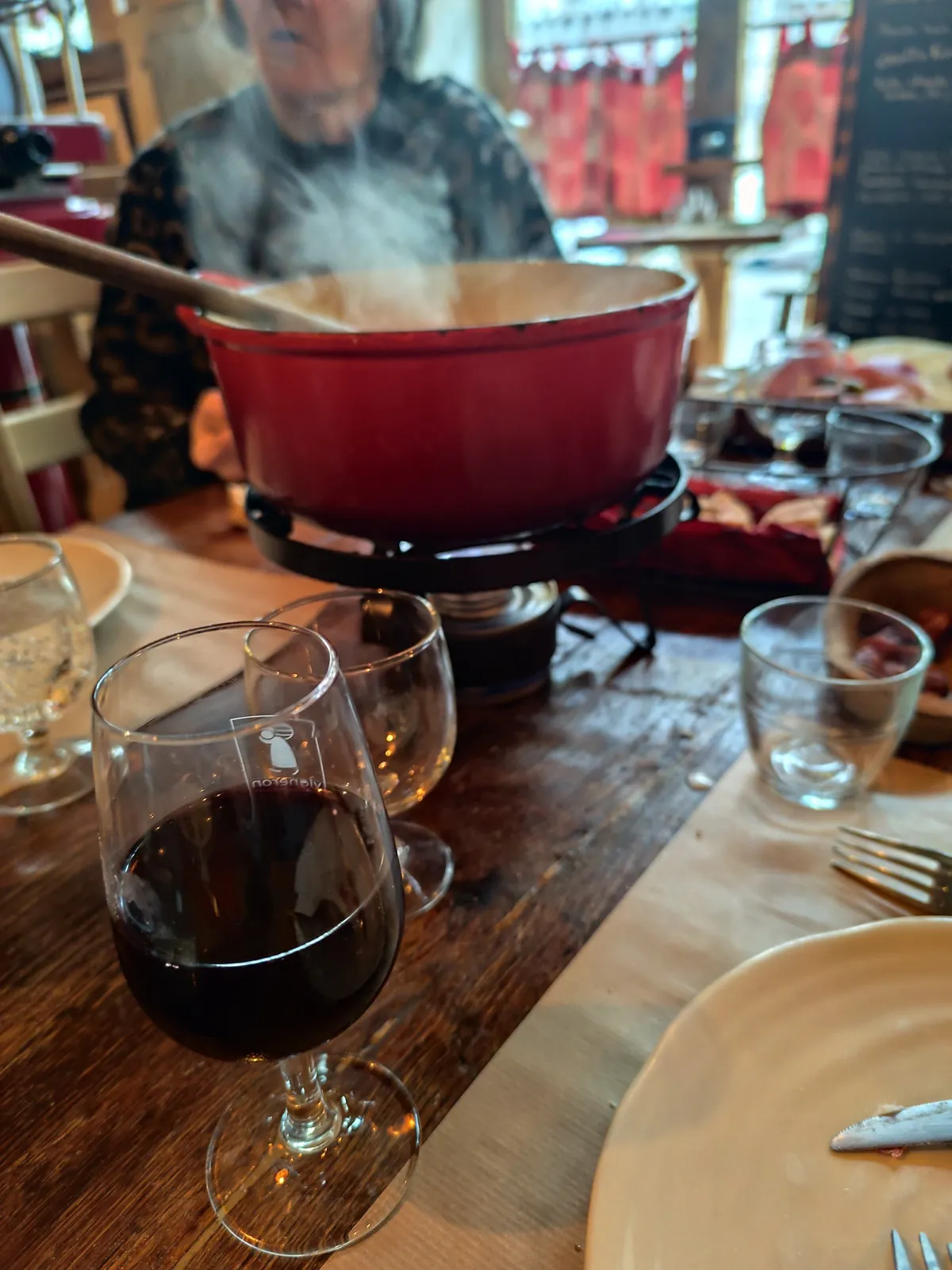 Sortie restaurant 
