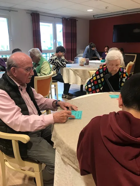 Loto avec les élèves de l'AFASEC