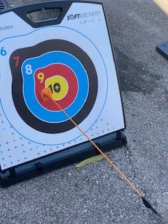 Olympiade Tir à l'arc pour les Hauts de Menton aux Vallières à Cagnes sur Mer