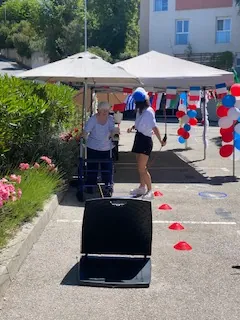 Olympiade Tir à l'arc pour les Hauts de Menton aux Vallières à Cagnes sur Mer