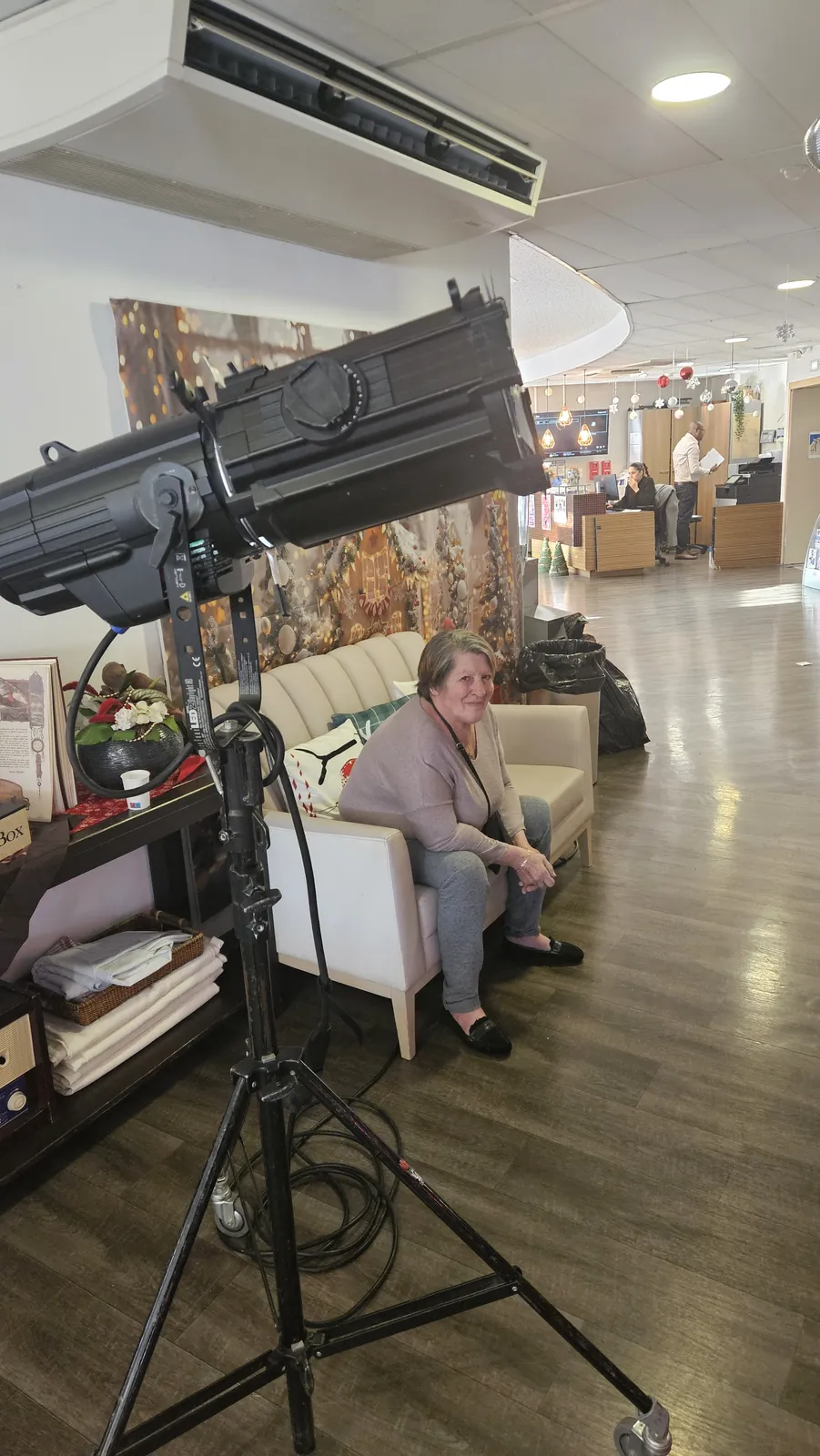 Tournage du film Papillotes