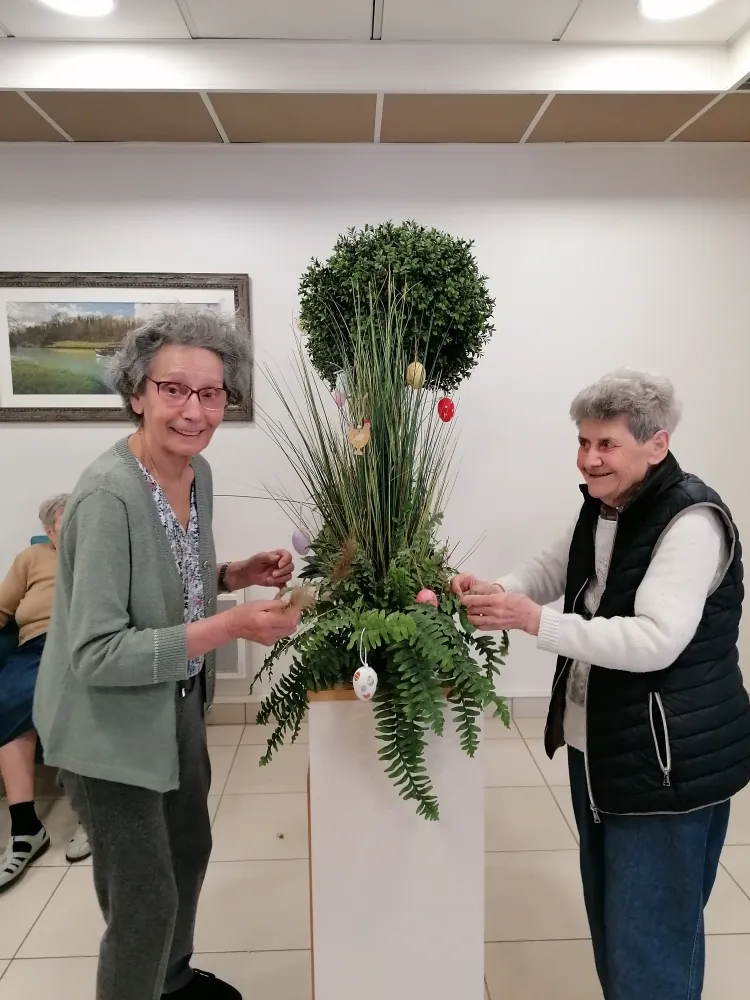 Les fêtes pascales de l'EHPAD d'Esbly