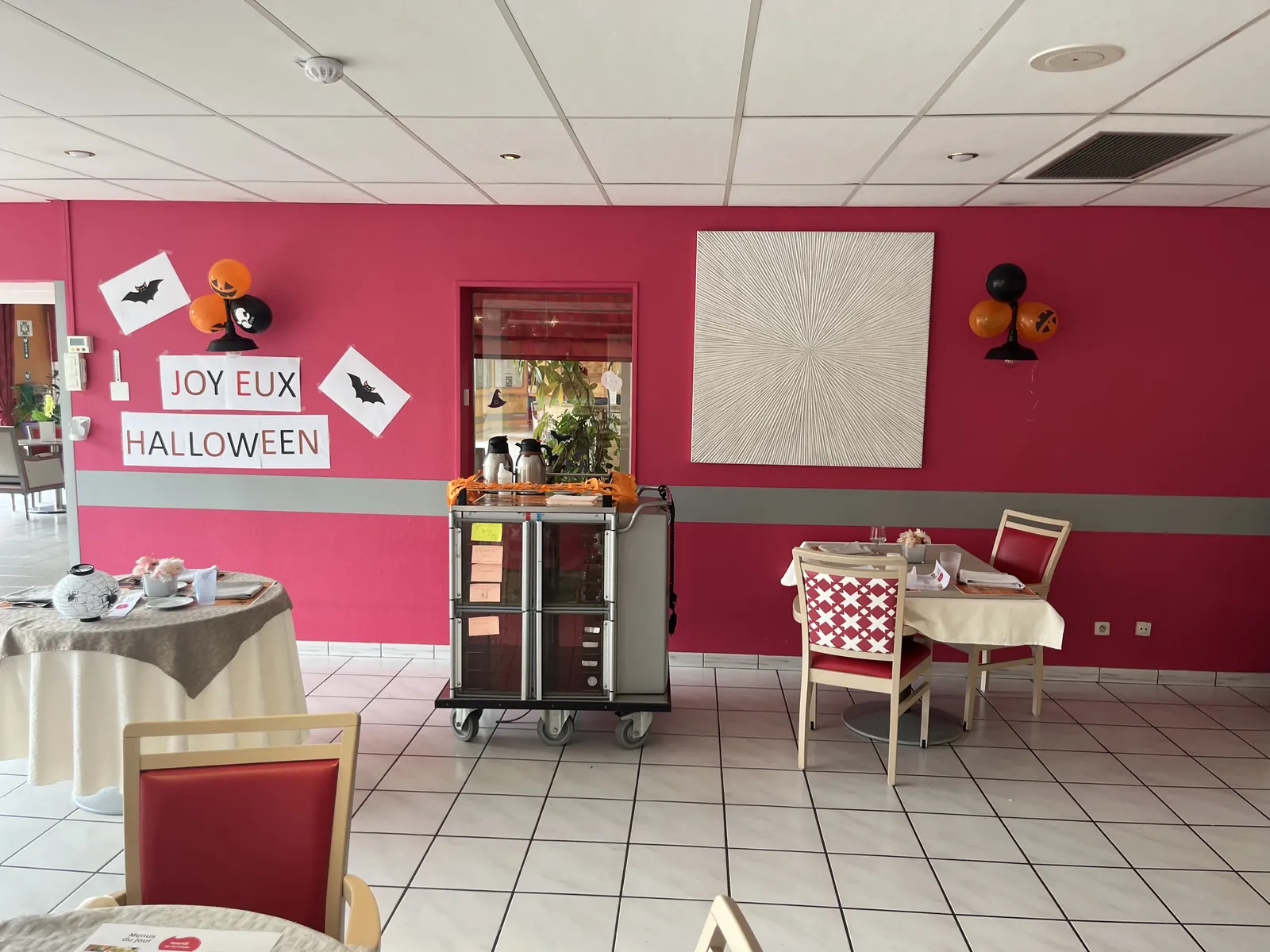 Préparation d'Halloween 
