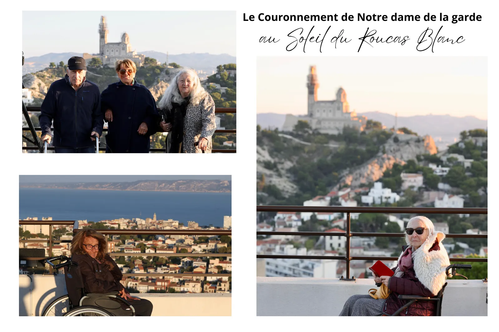 Couronnement de Notre Dame de la Garde : Un moment d'élévation entre ciel , mer et coeur au Soleil du Roucas Blanc