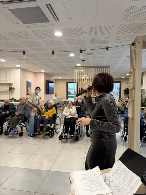 Concert aux terrasses de l'étoile. "Comme un avant goût de Noël"
