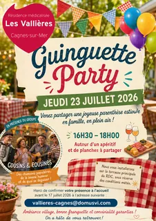 Guinguette Party aux Vallières