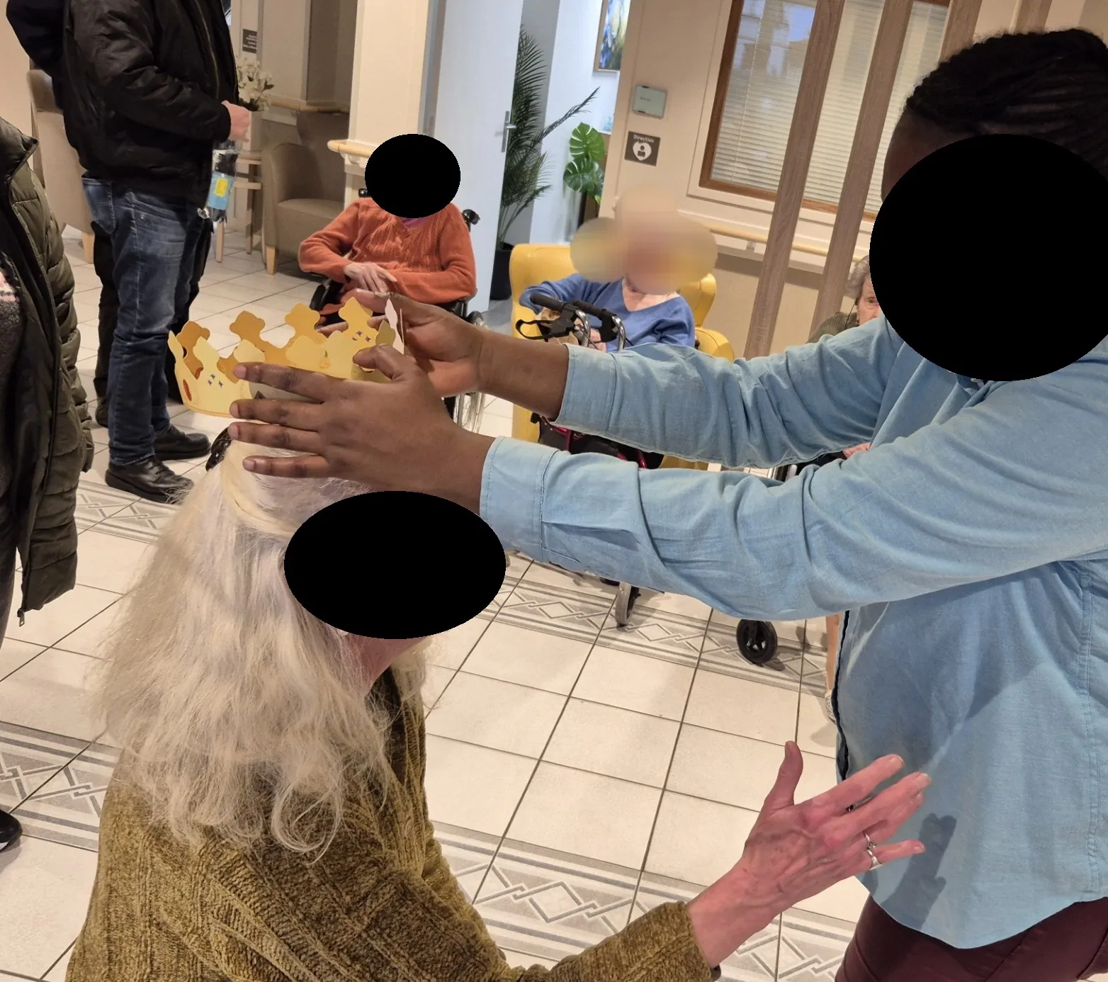 DÉGUSTATION DE GALETTES DES ROIS A LA RÉSIDENCE LES JARDINS D'EPINAY