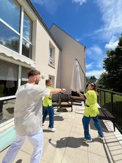 APA au travail : séance de boxe !