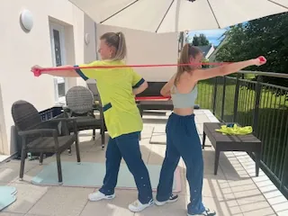 APA au travail : séance de boxe !