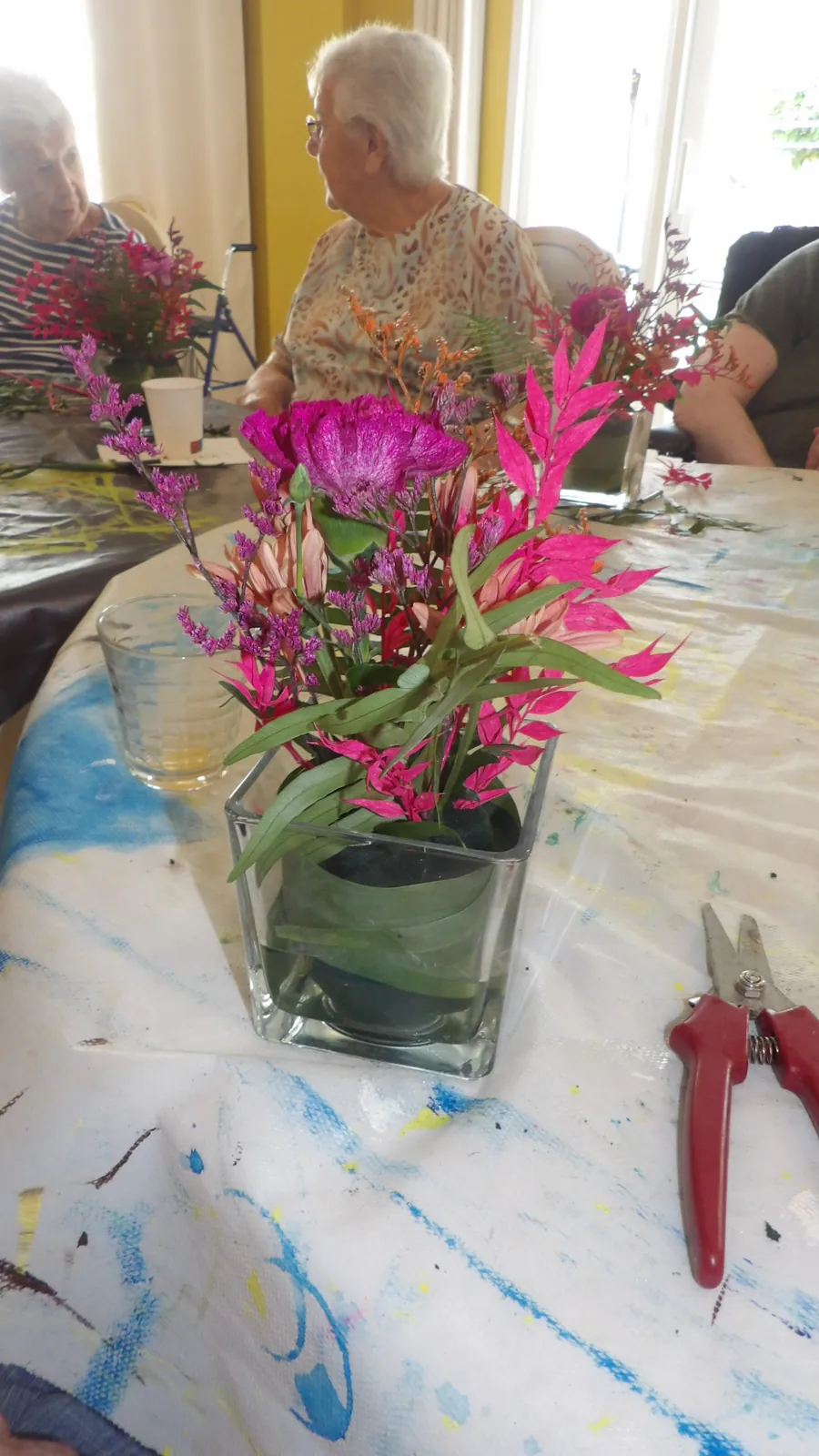 Atelier art floral aux Jardins du Marais : un bouquet pour dire "Bienvenue!"