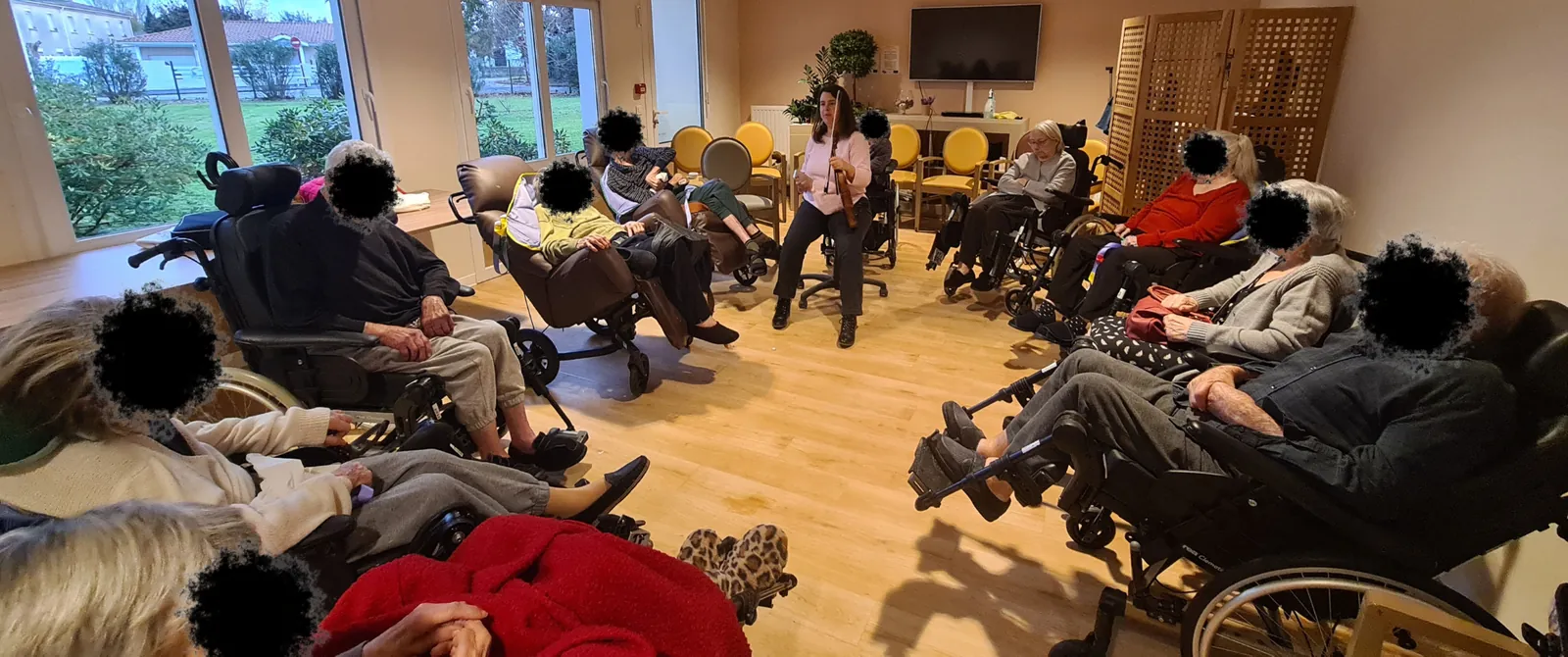 Harmonie retrouvée : la musicothérapie revient en petit groupe