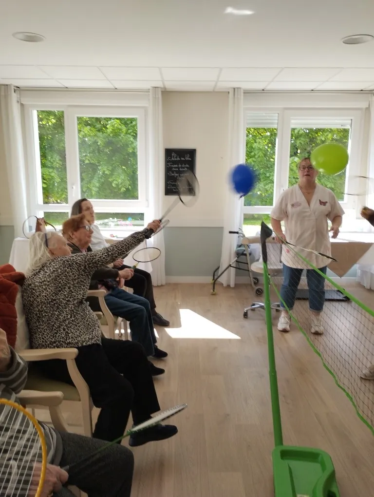 Match de badminton au PASA
