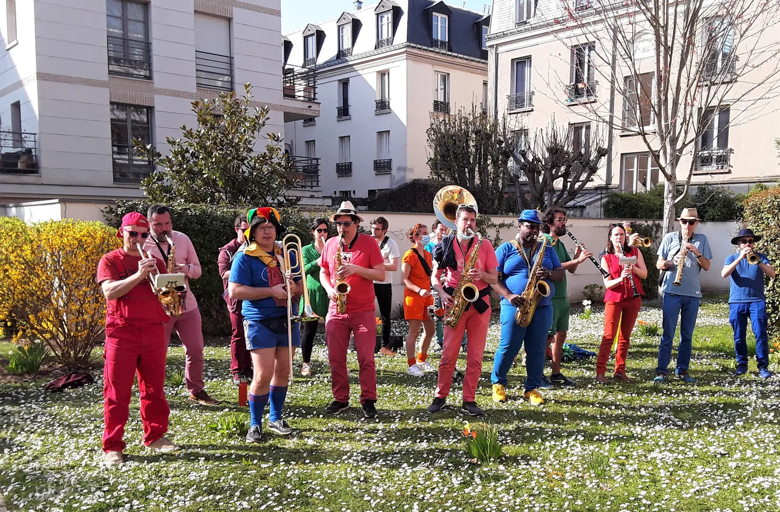 A Longchamp un samedi en fanfare ! 