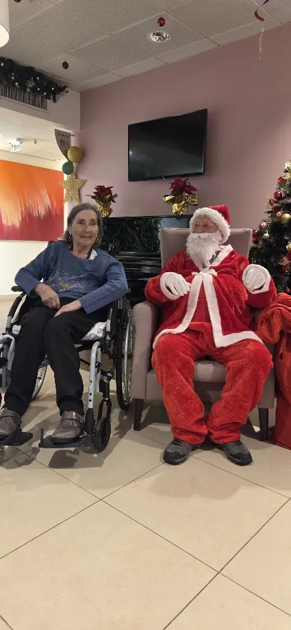 Le Père Noël à la résidence : un moment magique pour les enfants du personnel