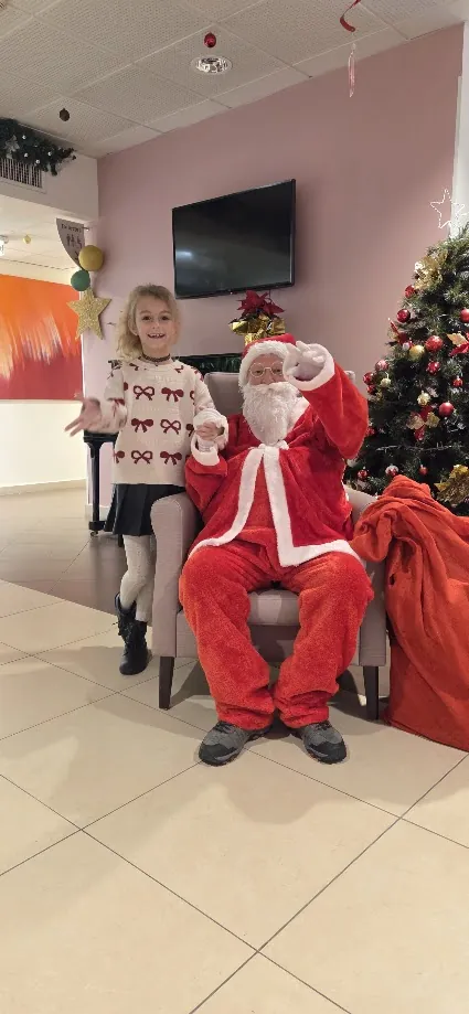 Le Père Noël à la résidence : un moment magique pour les enfants du personnel